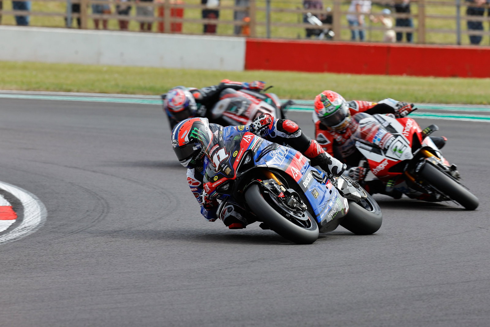 Rory Skinner, BSB, 2025, with Glenn Irwin, Donington Park
